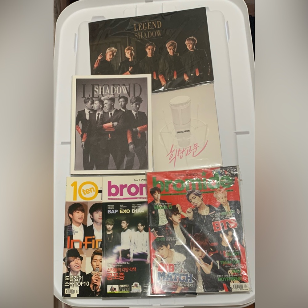 2010’s K-Pop Magazines/Albums